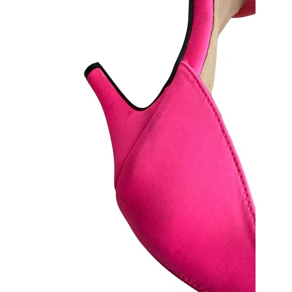 TORRID Pink Ankle Strap Sandals Heels Size 8 Wide - Picture 8 of 13